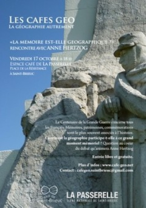 « La mémoire est-elle géographique ? » - Cafés Géo | Veille territoriale AURH | Scoop.it