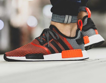 adidas Originals's NMD_R1 shoe in Lush 