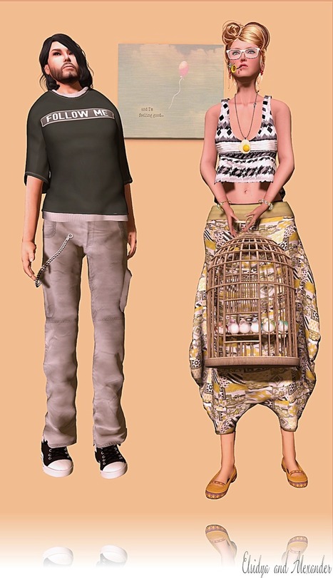 Freebies and cheapies in SL: 5 free looks to show (Elsi, Alexander, Ulysse, Helhis and Alixia) | Second LIfe Good Stuff | Scoop.it