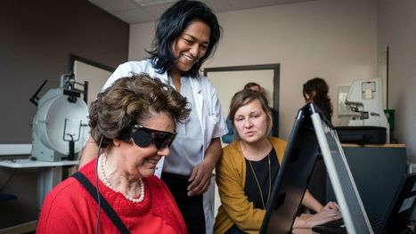 UZ Gent laat blinde vrouw weer zien met de hulp van "bionisch oog" | VRT NWS | Gezondheid & Chronische pijn | Scoop.it