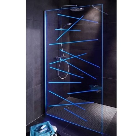 VEGAS: la nouvelle paroi de douche &eacute;clairant en LED | Innovations - Construction & Industrial applications | Scoop.it