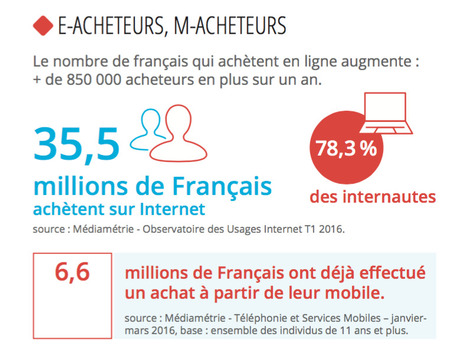 MCommerce : déjà 6,6M de Français sont passés à l'acte. | Mobile Marketing | Scoop.it