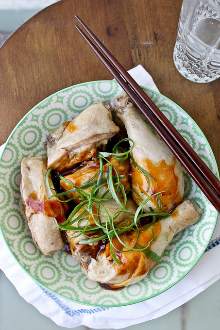 Abalone Sauce Steamed Chicken Recipe | Smoky Wok | The Asian Food Gazette. | Scoop.it
