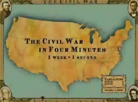 The Civil War in Four Minutes - Video | KB...Konnected's  Kaleidoscope of  Wonderful Websites! (Vol. 2) | Scoop.it