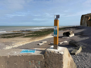 &Agrave; quoi sert cette borne install&eacute;e sur cette plage pr&egrave;s de Dieppe | Une semaine d'actu - Newsletter de veille de l'AURH | Scoop.it