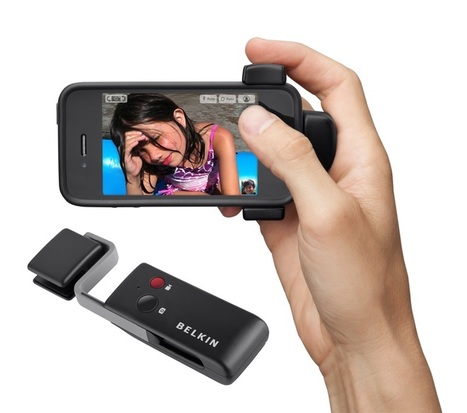 Belkin LiveAction iPhone Camera Accessories | Technology and Gadgets | Scoop.it
