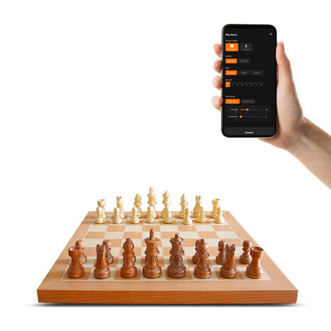 Pre-Sale: Chessnut Air - Whole Wooden Portable E-Board | Chessnutech | chessnutech | Scoop.it