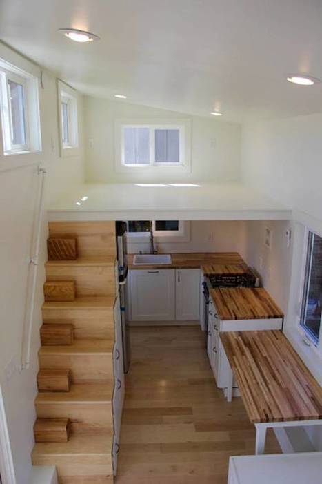 Modern tiny home boasts a big kitchen for foodies | The Tiny Mile | Scoop.it