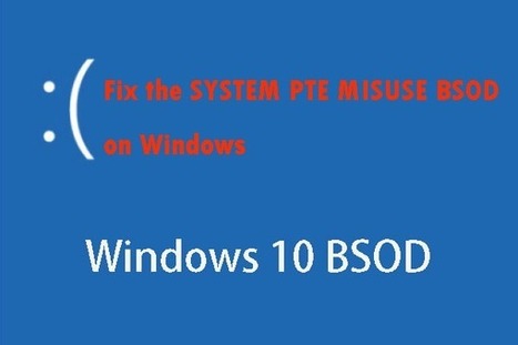 3 Methods To Fix The System Pte Misuse Bsod On - bsod roblox