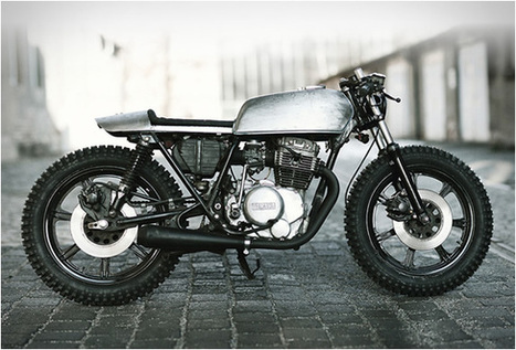 Yamaha XS360 cafe Racer ~ Grease n Gasoline | Cars | Motorcycles | Gadgets | Scoop.it