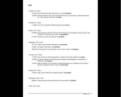 Tweetbook. Cr&eacute;er un ebook avec vos tweets. | R&eacute;seaux et m&eacute;dias sociaux, veille, technique et outils | Scoop.it