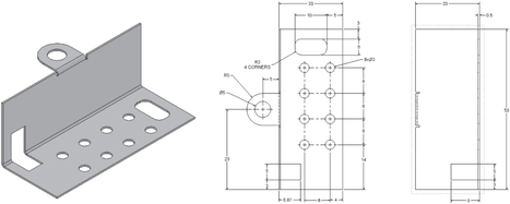Sheet Metal Fabrication Drawing Services | CAD Services - Silicon Valley Infomedia Pvt Ltd. | Scoop.it