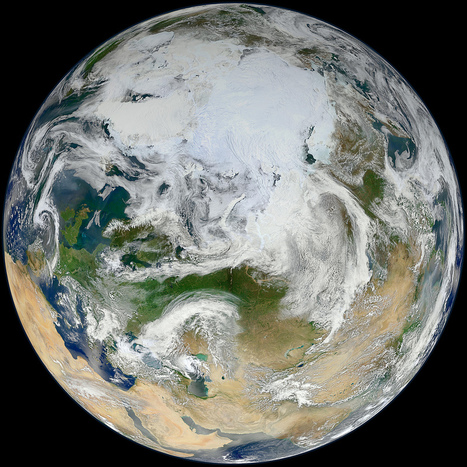 Photo: 'White Marble' Shows Arctic View of Earth | Science News | Scoop.it