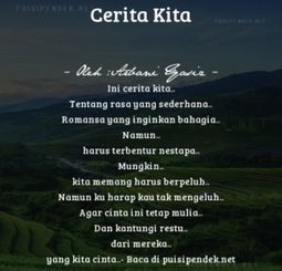 Cerita Kita Kumpulan Puisi Cinta Romantis