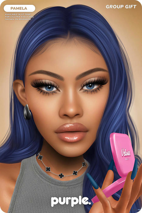 Pamela Skin November 2023 Group Gift by PURPLE | Teleport Hub - Second Life Freebies | Second Life Freebies | Scoop.it