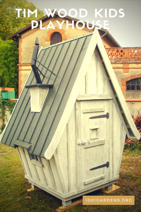 Tim Wood Kids Playhouse | 1001 Gardens ideas ! | Scoop.it