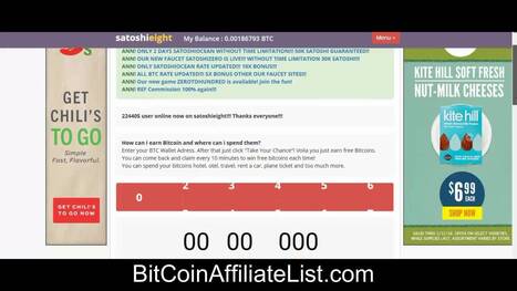 Satoshieight High Paying Bitcoin Faucet Bit