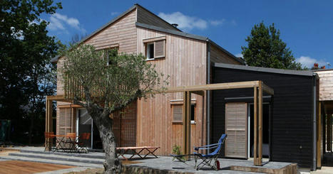 Une maison bois bioclimatique sur la côte morbihannaise (FR-56) - Build Green | Architecture, maisons bois & bioclimatiques | Scoop.it