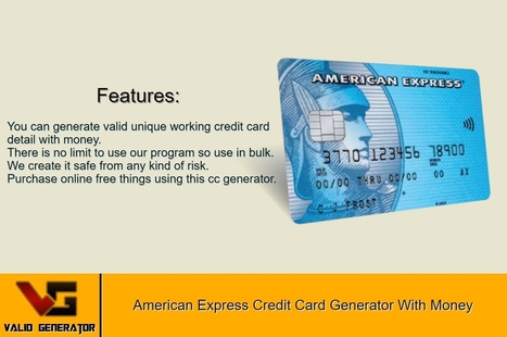 Credit Card Generator