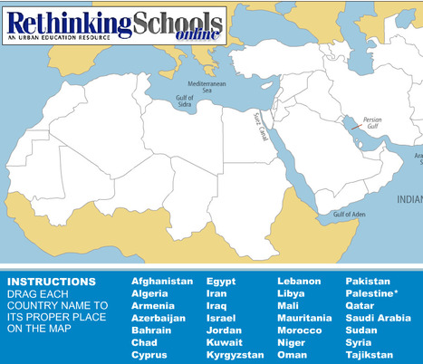 Rethinking Schools - Just For Fun - Map Game | Rêves orientaux | Scoop.it