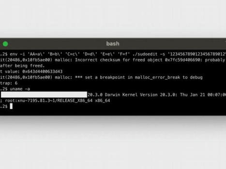 Recent root-giving Sudo bug also impacts macOS | #CyberSecurity #Linux #Apple | ICT Security-S&eacute;curit&eacute; PC et Internet | Scoop.it