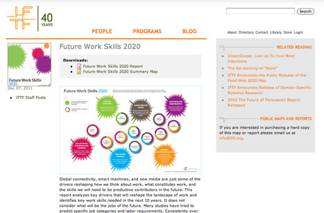 Future Work Skills 2020 | Institute For The Future | Digital Delights | Scoop.it