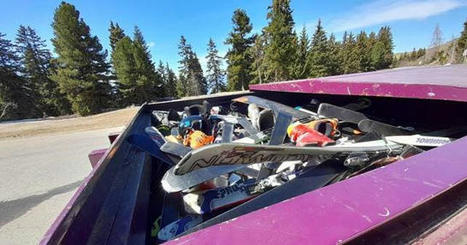 Environnement. Mat&eacute;riel de ski usag&eacute; : 35 tonnes collect&eacute;es en stations &agrave; l&rsquo;issue de l&rsquo;hiver 2021/2022 | Enjeux du Tourisme de Montagne | Scoop.it