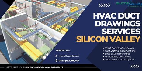 The HVAC Duct Drawings Services - USA | CAD Services - Silicon Valley Infomedia Pvt Ltd. | Scoop.it