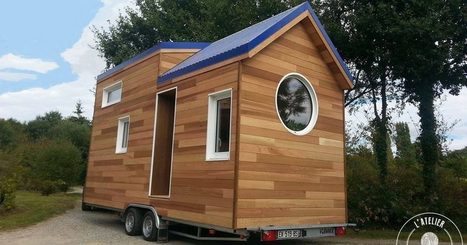 [inspiration] Ty Village : éco-village de tiny houses pour étudiants à Saint-Brieuc | Build Green, pour un habitat écologique | Scoop.it