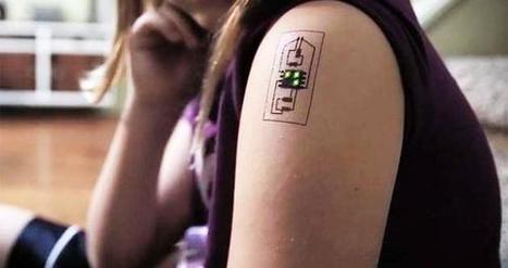 L'Atelier | Accelerating Business : "Les tatouages, ces capteurs à fleur de peau | Ce monde à inventer ! | Scoop.it