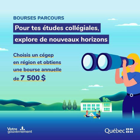 Bourses Parcours pour la mobilité étudiante | Revue de presse - Fédération des cégeps | Scoop.it