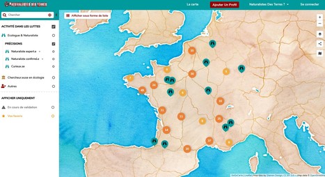 Annuaire cartographique en ligne des "naturalistes des terres" | Insect Archive | Scoop.it