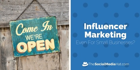 How Your Small Business Can Benefit From Social Influencer Marketing | The Content Marketing Hat | Scoop.it
