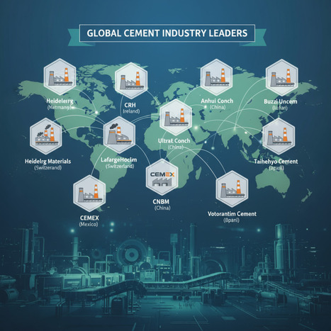 World’s Top 10 Cement Companies in 2025: Industry Insights - Waste Management & Recycling News Today - EIN Presswire | Industry 411 - Waste Management | Scoop.it