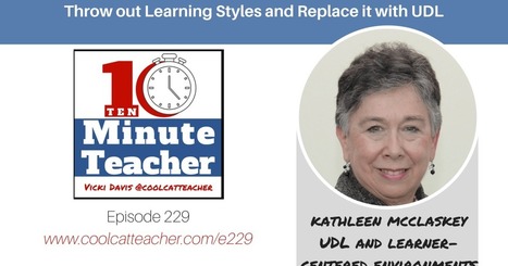 Throw out Learning Styles and Replace it with UDL - via @coolcatteacher | Educational Pedagogy | Scoop.it