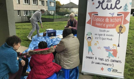 Biblioth&egrave;que de rue d&rsquo;ATD Quart-monde &agrave; Laval&nbsp;: &laquo;&nbsp;Que les enfants n&rsquo;aient plus peur de la lecture | L'actualit&eacute; des quartiers politique de la ville de Bretagne et Pays de la Loire | Scoop.it