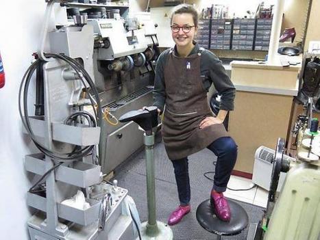 Compagnons du devoir. Justine, cordonnier, fait son tour de France | Métiers, emplois et formations dans la filière cuir | Scoop.it