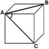 ¿Cuánto mide el ángulo formado por las diagonales de un cubo? | MATEmatikaSI | Scoop.it
