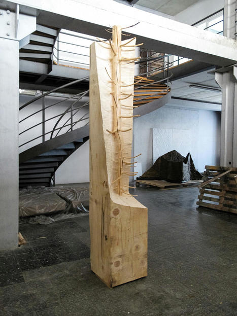 Nel legno (In The Wood), 2009 (Cod. 1715) | Works | Giuseppe Penone | Art Installations, Sculpture, Contemporary Art | Scoop.it