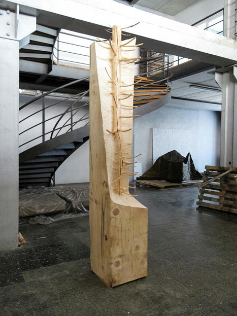 Nel legno (In The Wood), 2009 (Cod. 1715) | Works | Giuseppe Penone | Art Installations, Sculpture, Contemporary Art | Scoop.it