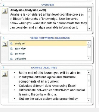 Instructional Design and Development Blog » Blog Archive » Tools for Course Planning: Outcome Statements and Online Activities | EdTech Tools | Scoop.it