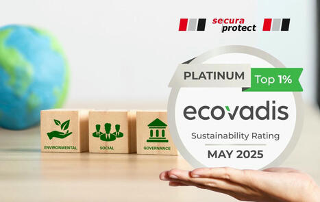 EcoVadis Platin: secura protect zählt zu den nachhaltigsten Sicherheitsunternehmen weltweit | Erfolgsgeschichten von EcoVadis Kunden | Scoop.it