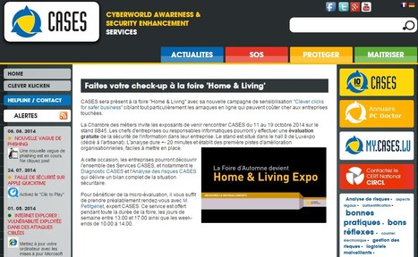 Faites votre check-up à la foire 'Home & Living' -  Cases | Cyber Security | Luxembourg | Luxembourg (Europe) | Scoop.it