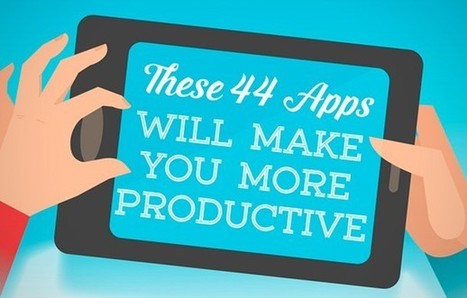 44 Apps That Turn Your Smartphone Into a Productivity Powerhouse (Infographic) | Android and iPad apps for language teachers | Scoop.it