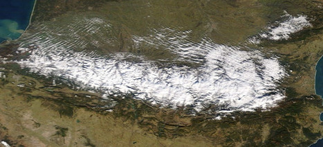 Les Pyrénées vues d’en haut : du blanc partout | Vallées d'Aure & Louron - Pyrénées | Scoop.it