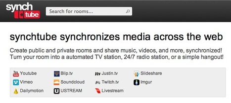 Watch Video In Sync With Anyone: Synchtube | Online Video Publishing | Scoop.it