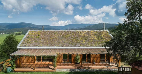 [Inspiration] Une modeste maison bois et son toit végétalisé au coeur d'un verger tchèque | Build Green, pour un habitat écologique | Scoop.it