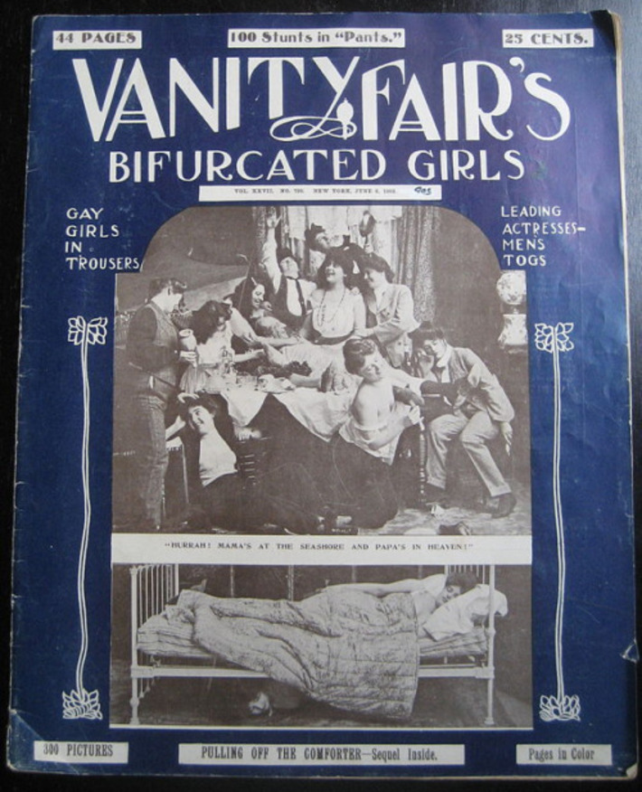 Vanity Fair's Bifurcated Girls, 1903 | Herstory | Scoop.it