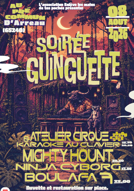 Soir&eacute;e guinguette &agrave; Arreau le 8 ao&ucirc;t | Vall&eacute;es d'Aure & Louron - Pyr&eacute;n&eacute;es | Scoop.it