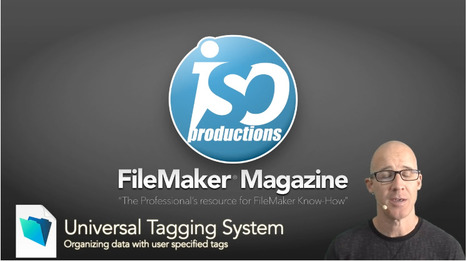 Universal Tagging System - ISO FileMaker Magazine | Learning Claris FileMaker | Scoop.it